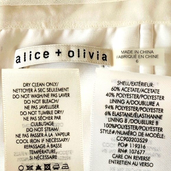 ALICE + OLIVIA "Sia" Asymmetrical Strapless Cocktail Dress - Picture 9 of 11